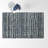 Glory Abstract Handmade Tufted Wool Dark Blue/Ivory Area Rug-20383214
