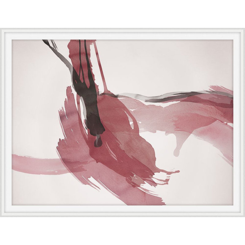 Boogie Down Pink 1 Print by Art House Studios, 27" H x 34" W x 2" D