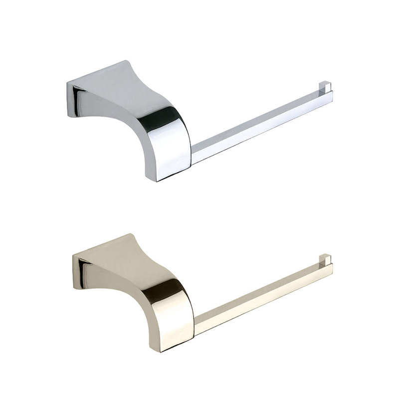 Mimic Toilet Paper Holder - Wall Mount - 5", Polished Chrome