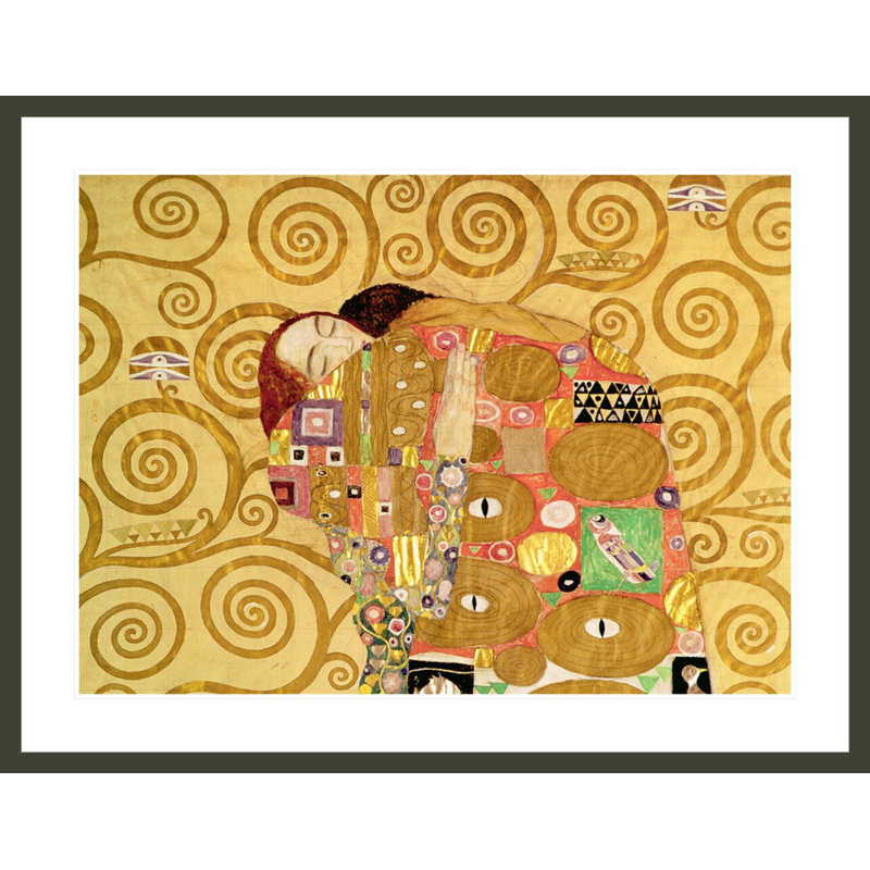 Foulard (Frise Stoclet) par Gustav Klimt, impression giclée encadrée, H 32,28 po x l 41,5 po