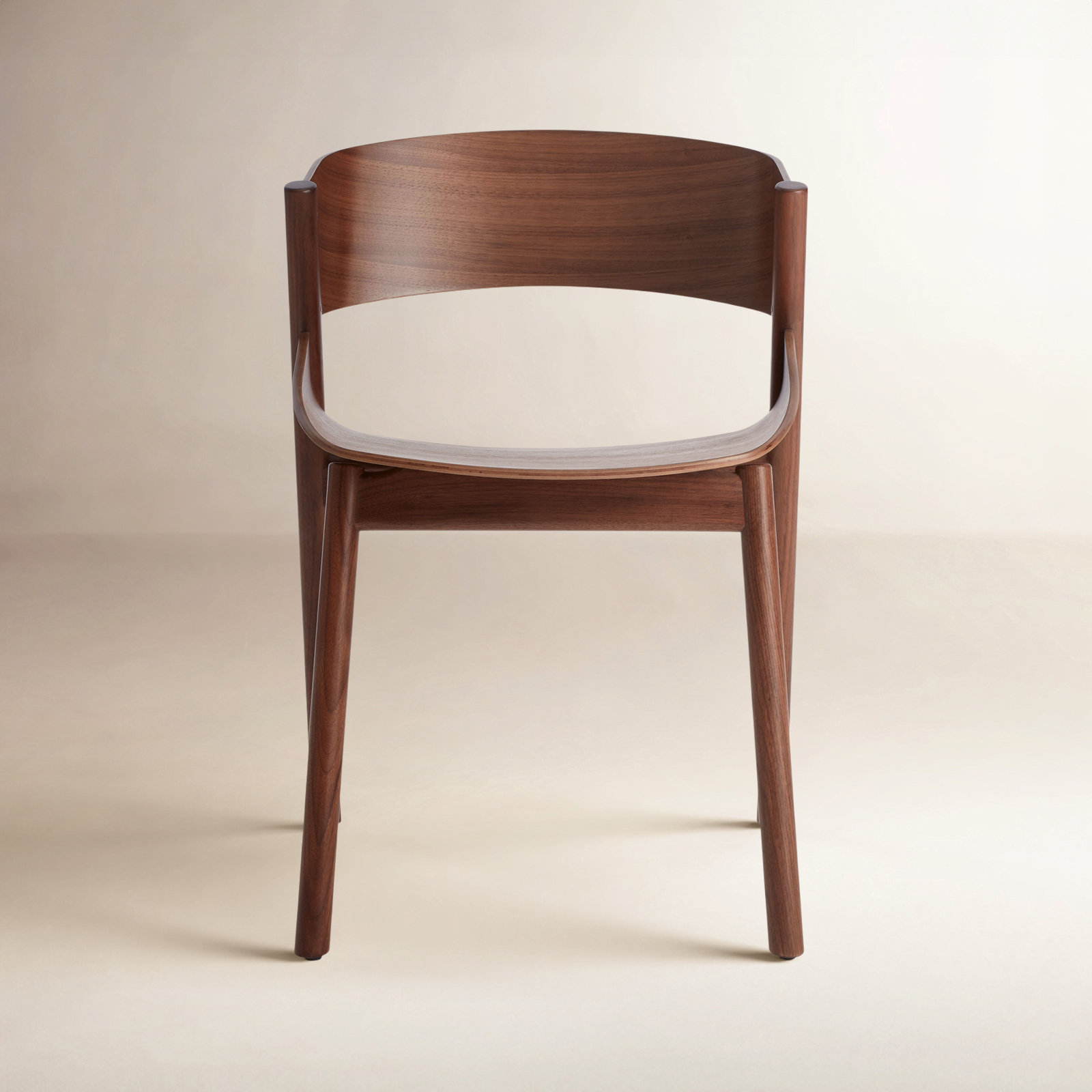 Port Oak Side Chair, Walnut