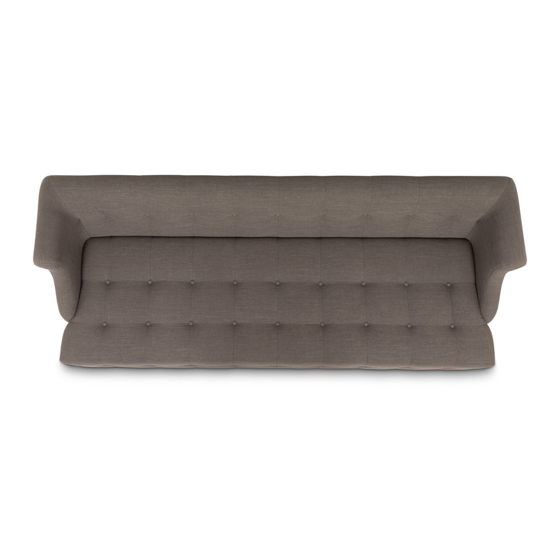 Scroll Arm Sofa, Putty, Mocha, Truffle