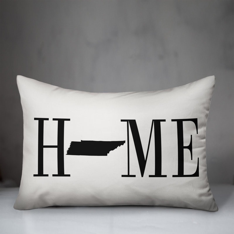 Alabama Home State Indoor/Outdoor Lumbar Pillow, Tennessee