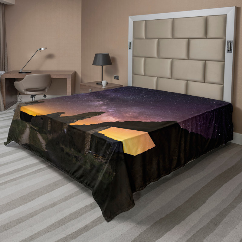 Drap antique Ambesonne, Drap plat de taille double