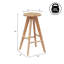 Tabouret de bar 30,5 po Ceren-1980019409-1980019408