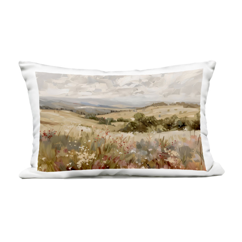 Coussin Golden Golden Hill, imprimé par LSR Design Studio