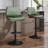 Xzayden Swivel Upholstered Adjustable Height Counter Stool,Bar Stool with Metal Frame-349276191-389181890