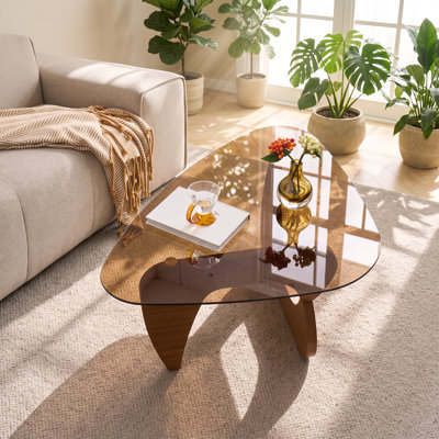 Table basse en bois manufacturé l 35,82 po x P 25,59 po x H 15,74 po Century