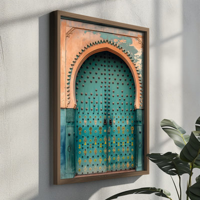 Elegant Decorative Framed MDF Painting, 13.8 x 18.5 x 0.1 inches | 100% MDF with 3 mm Thickness, 100% Pine Wood Frame | UV Printed Artwork for Stylish Home Decor, Perfect for Living Room or Office