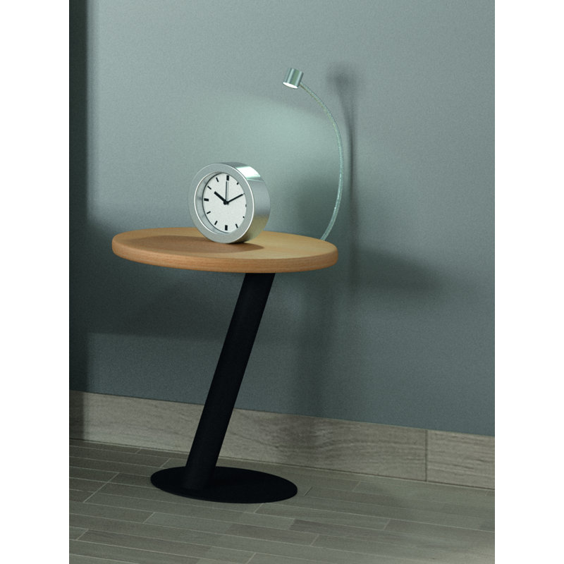 Hatten Abstract End Table, Hell Brown, Brown