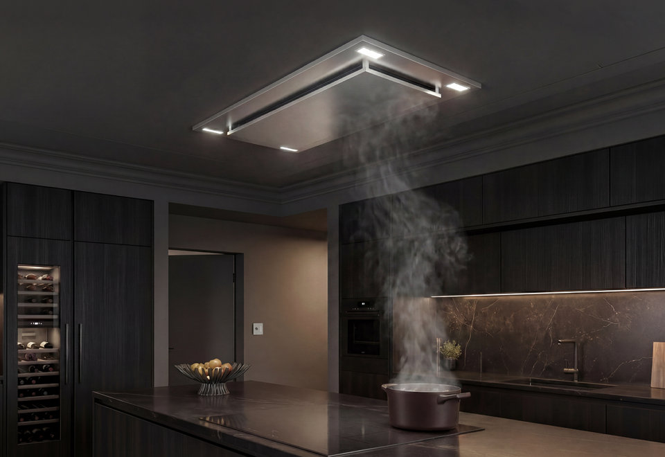 Flush Ceiling Range Hoods