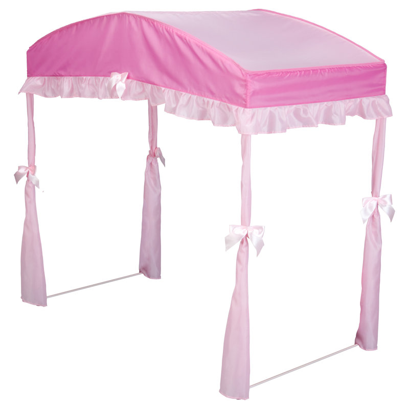 Auvent pour lit d'enfant, Rose