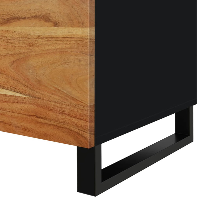 Nantucket Sled Coffee Table with Storage, Brown