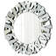 Circle Cityscape Flat Mirror