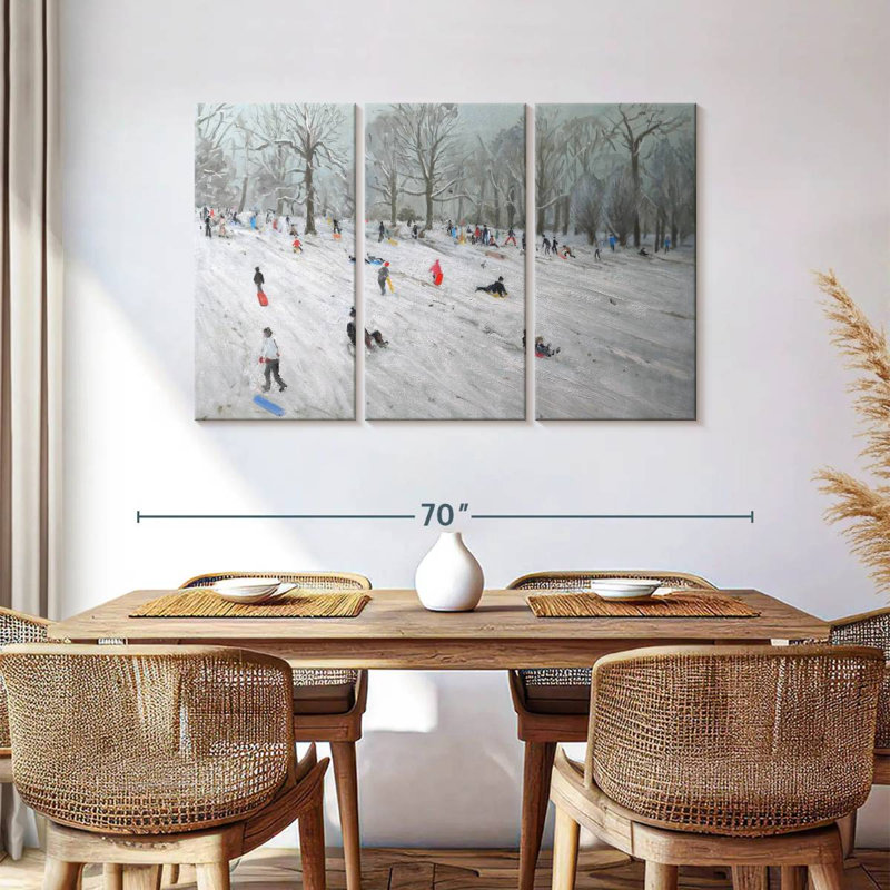 Alvord Tobogganers Darley Park, 36" H x 57" W