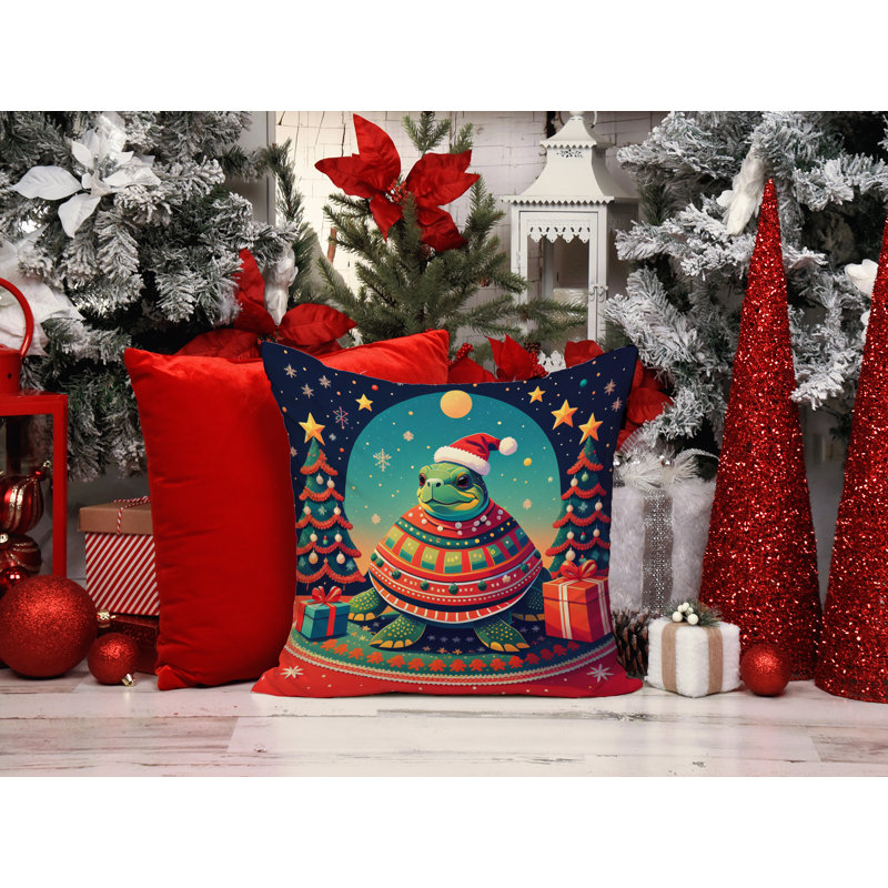  Housse et insert de coussin décoratif en polyester, 14 po x 14 po