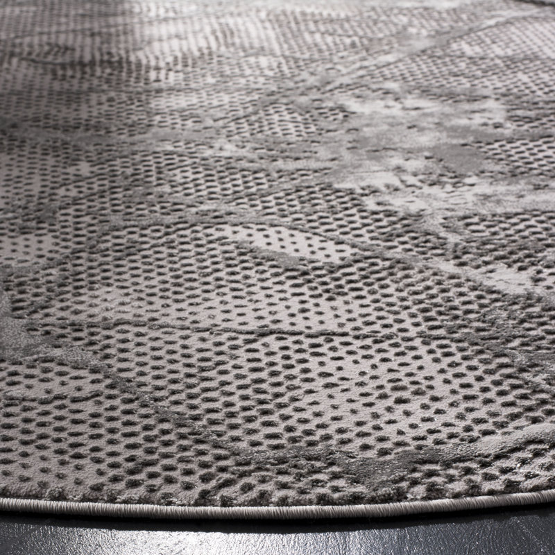 Tapis gris Kelley, Carré 6 pi 7 po