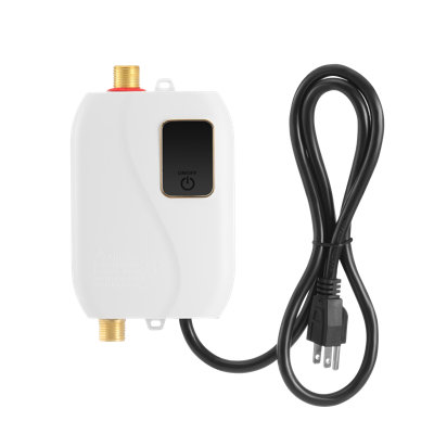 Chauffe-eau sans réservoir 3000w - Solution de chauffage électrique instantané de douche et de cuisine avec technologie de pointe