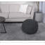 Pouf rond en coton Bordeaux Bordeaux, choix confortable, multiples fonctions, design classique et coins confortables-2023154966
