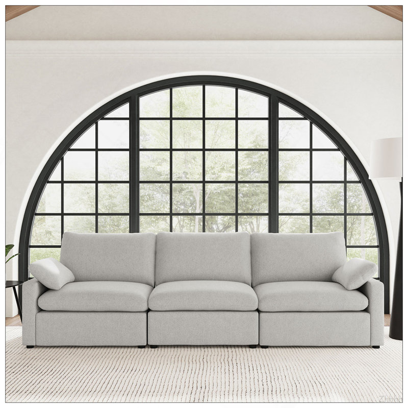 Hollander Grey Modular Power Reclining Sofa