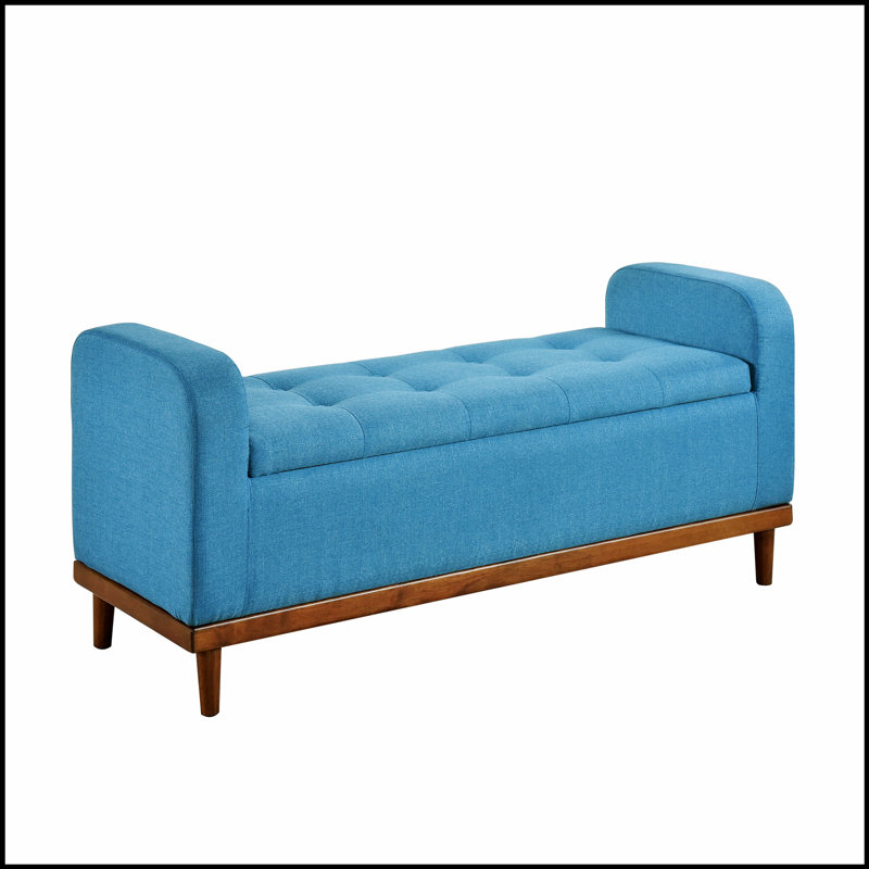 Meuble de rangement Mid-Century, Bleu