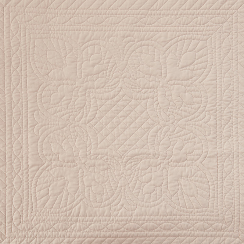 6 Piece Reversible Scalloped Edge Daybed Cover Set Blush Daybed, Blush