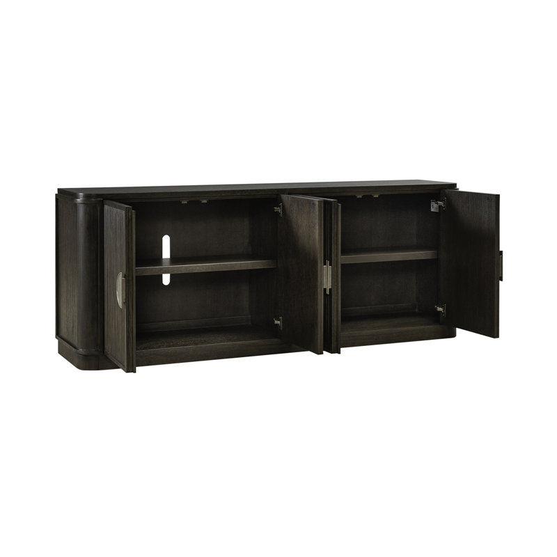 Jefrin 82" TV Console w/ Adjustable Shelves