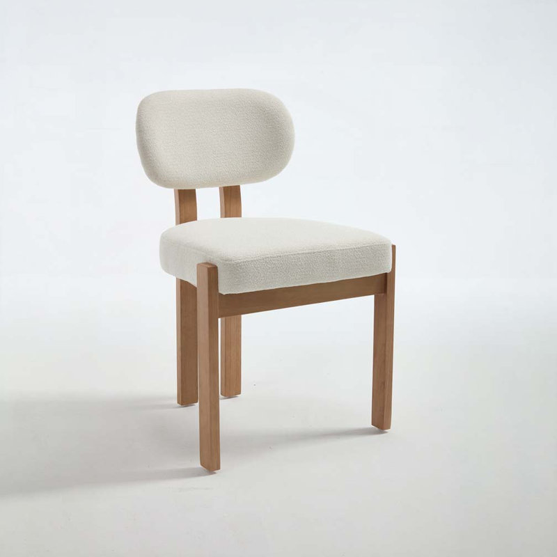 Chaises de salle à manger moelleuses, Beige