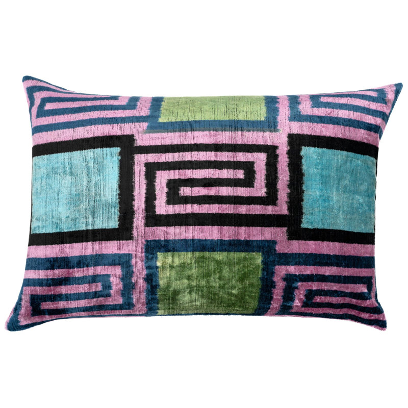 Coussin décoratif en velours