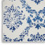 Bleu Damas businge/Tapis décoratif blanc-548148352