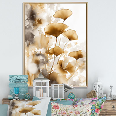 " Beige Cream Herb Garden I "