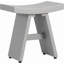 Asia Solid Wood Accent Stool-676338108