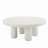 Loanna White Finish Coffee Table
