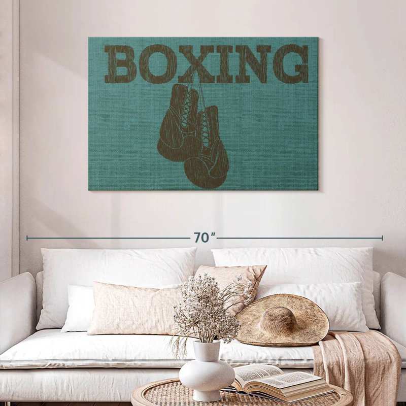 Sireci Boxing Typography, 30" H x 45" W