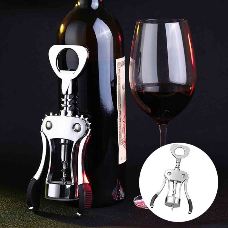 Ouvre-bouteille d'eau pour bouteille de vin Ouvre-bouteille de bière en acier inoxydable