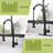 Clihome Pull Down Kitchen Faucet