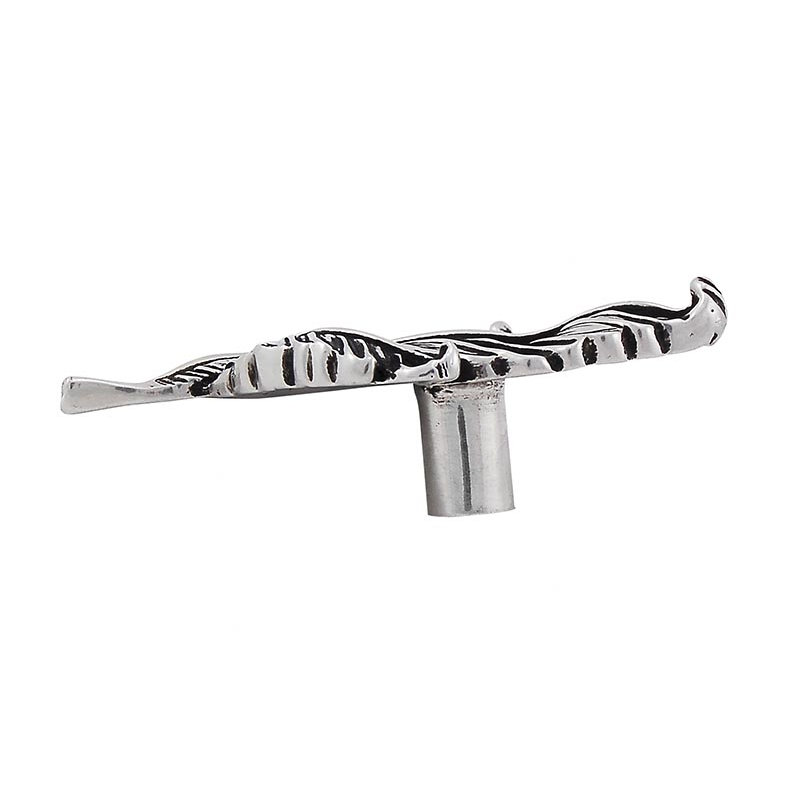 Carlotta Novelty Knob, Antique Silver