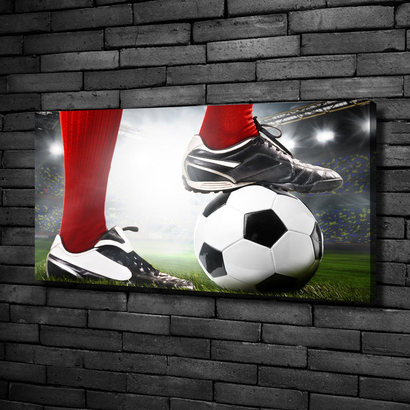 Player'S Legs 1 Piece Wall Art on Canvas