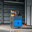 Chariot multi-outils bleu avec roues
