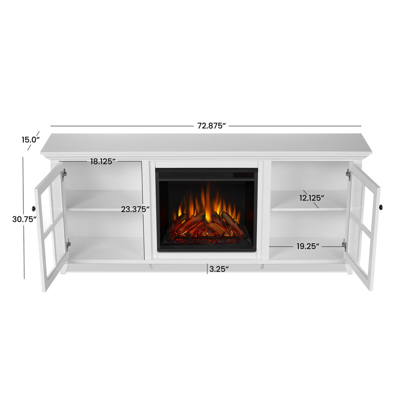 Norwell 73" Electric Fireplace by Real Flame