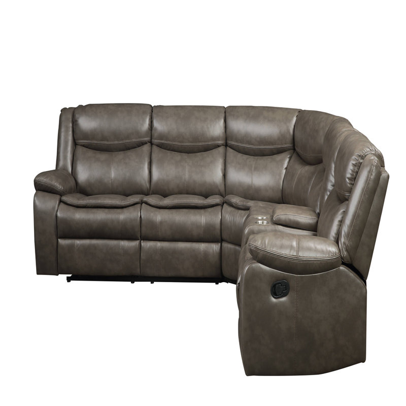 L-shaped Sectional Sofa Couch,reclining Sectional