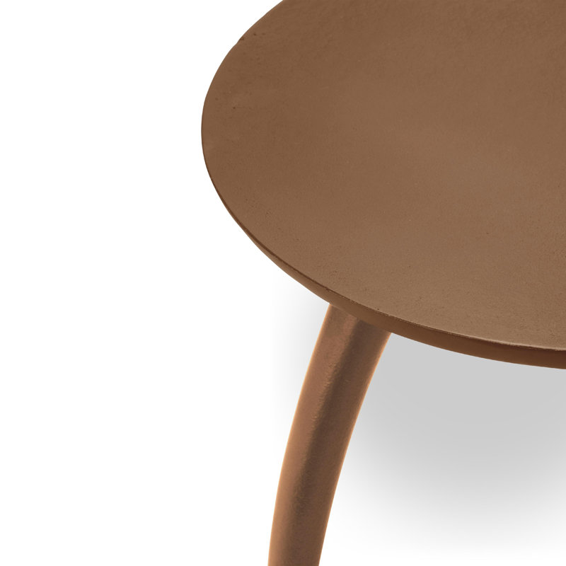 Table de bout Chanze, Laiton antique
