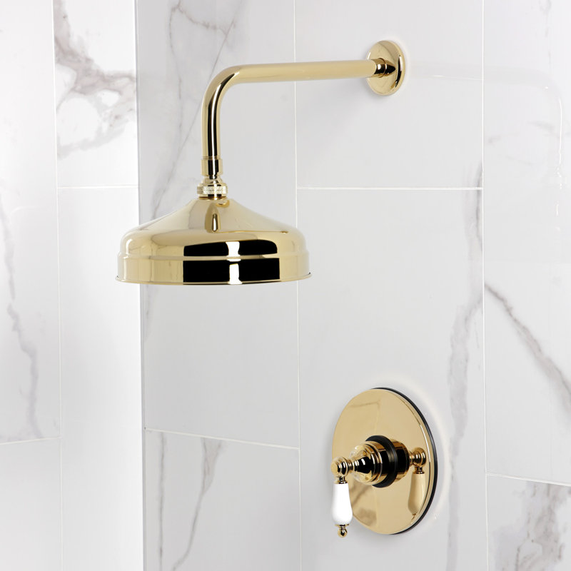 Robinet de douche Kingston, Laiton poli
