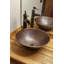 Lavabo vasque en cuivre martelé 15 po