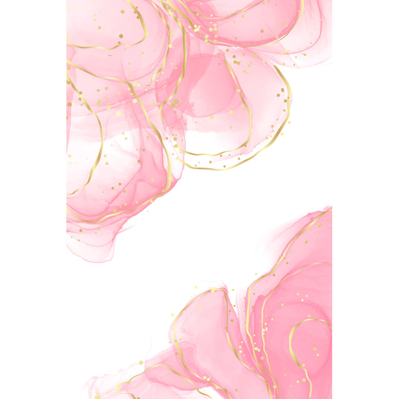 Pastel Rose Pink by Pastel Rose Pink - Wrapped Canvas Print, 46cm H x 30cm W x 3.8cm D