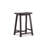Saddle Counter Stool with Solid Wood Frame-41670278