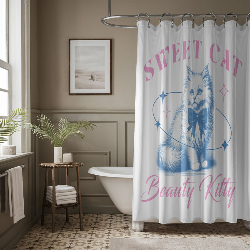 Mahajan Shower Curtain, H 74 po x l 71 po
