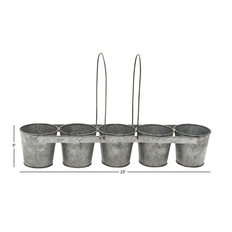 POT DE FLEURS 5 L 23 po, H 5 po MTL