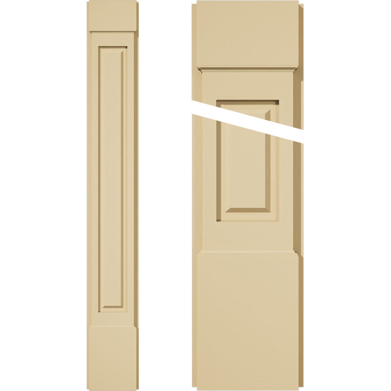 Panneau surélevé Signature Signature, 8 po x 60 po x 2 po, Standard