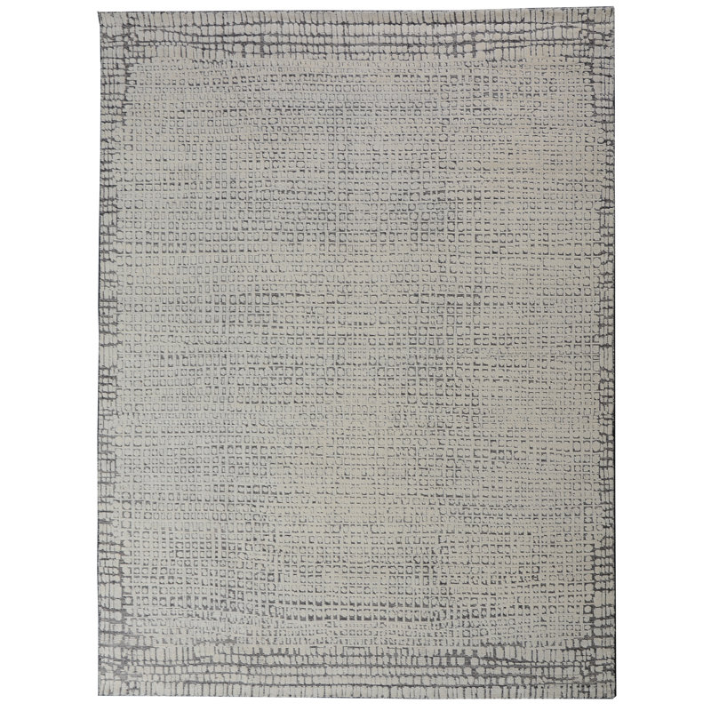 Wool Abstract Area Rug